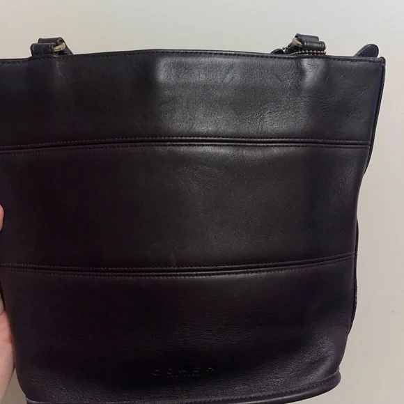 Vintage Coach Tribeca bag // eggplant purple // RARE - Picture 9 of 9